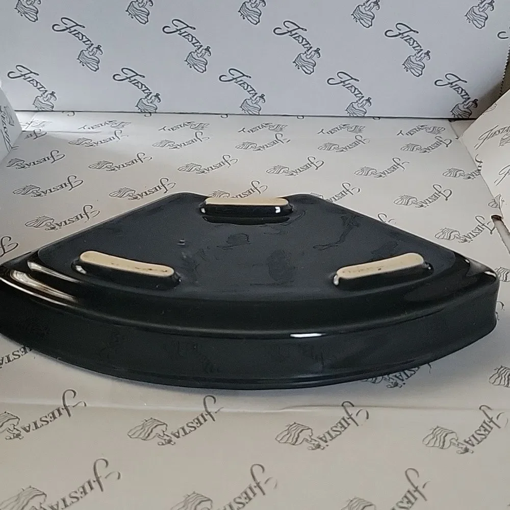 Fiestaware Fiesta OMNI SERVING TRAY Bowl Dish Ceramic Container Black
